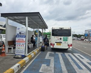 Chiang Mai International Airport — RTC Chiang Mai City Bus under official concession, the mass-transit link connecting visitors and daily commuters to the city’s vibrant core.